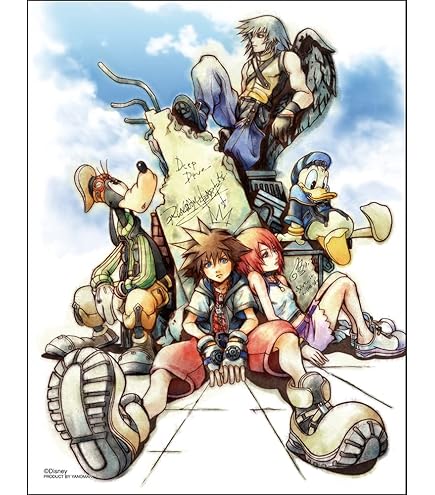 Amazon.co.jp: 1000ピース キングダム ハーツII ファイナルミックス+ D